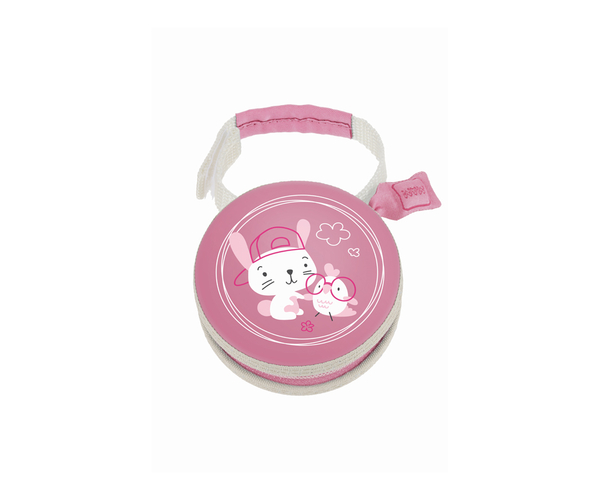 Θήκη για Πιπίλες Pod Pink Rabbit & Bird
