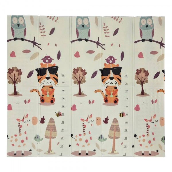 Χαλάκι δραστηριοτήτων διπλής όψης Jungle